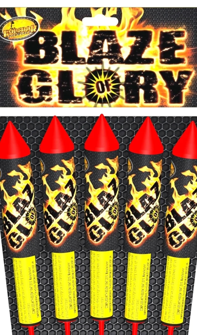 BLAZE OF GLORY ROCKETS