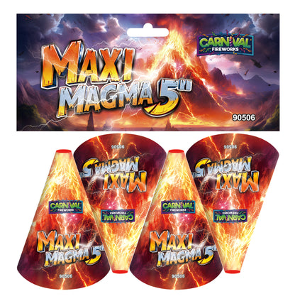 MAXI MAGMA 5INCH CONIC FOUNTAIN