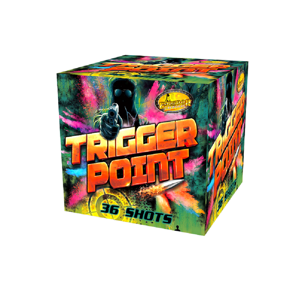 TRIGGER POINT (36 SHOT) โ fireworkskent.co.uk